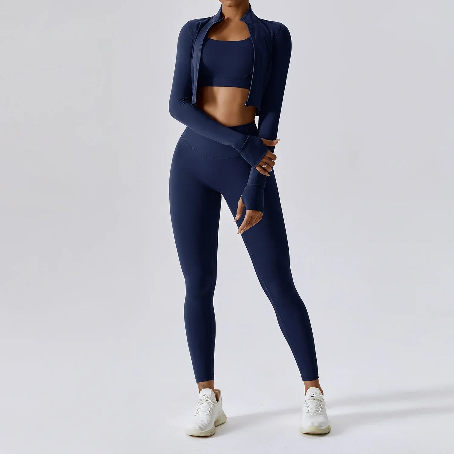 3 Piece träningsset - med tights eller shorts