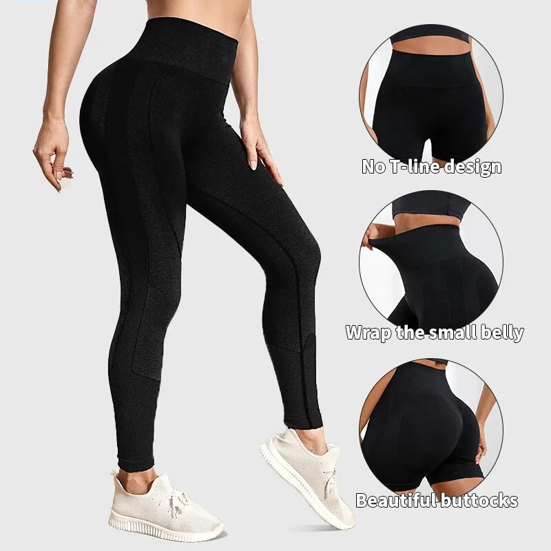 Seamless Push Up Scrunch Leggings