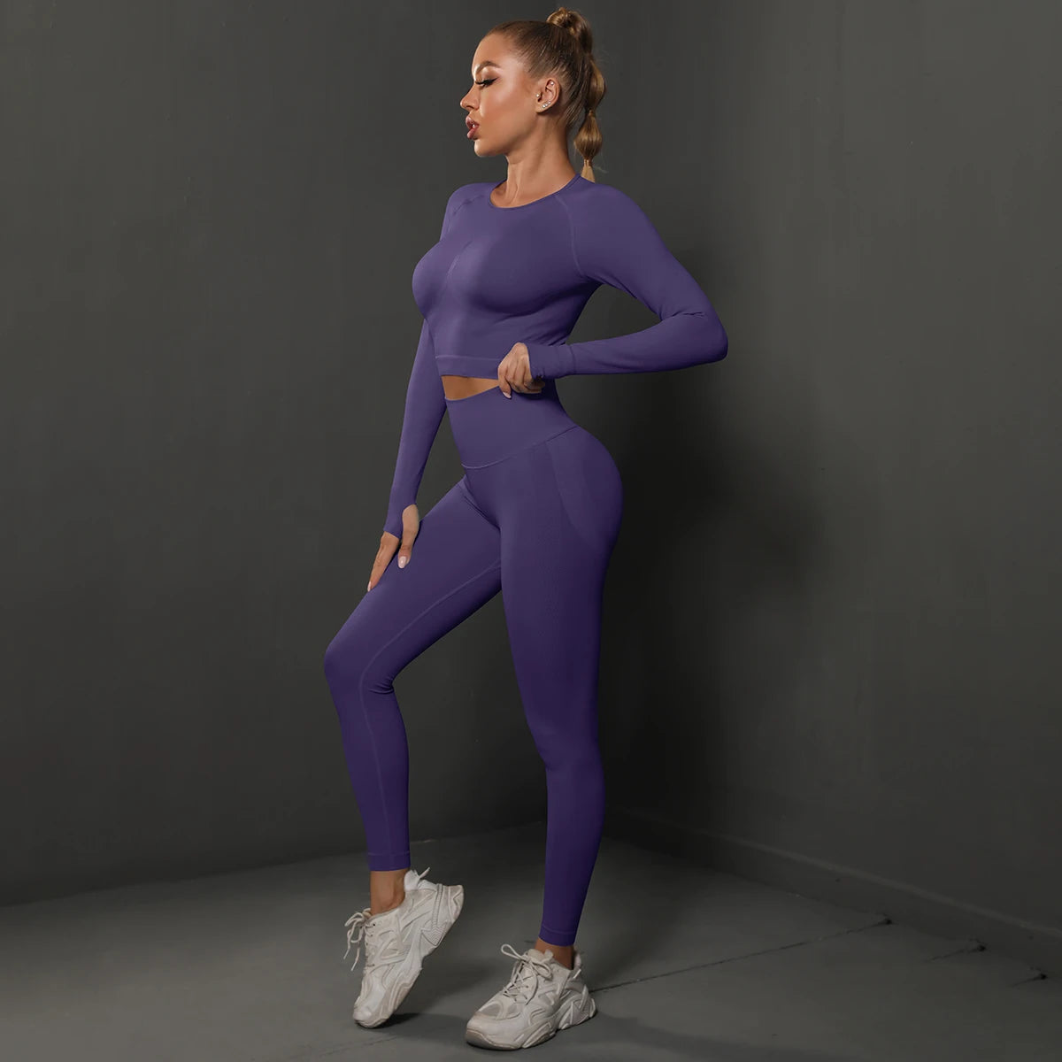 Träningsset- topp med tights