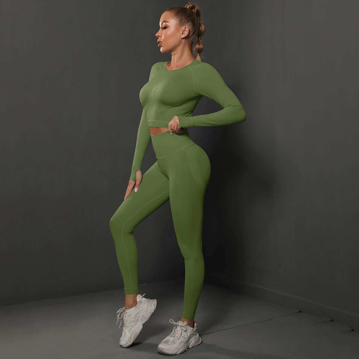 Träningsset- topp med tights