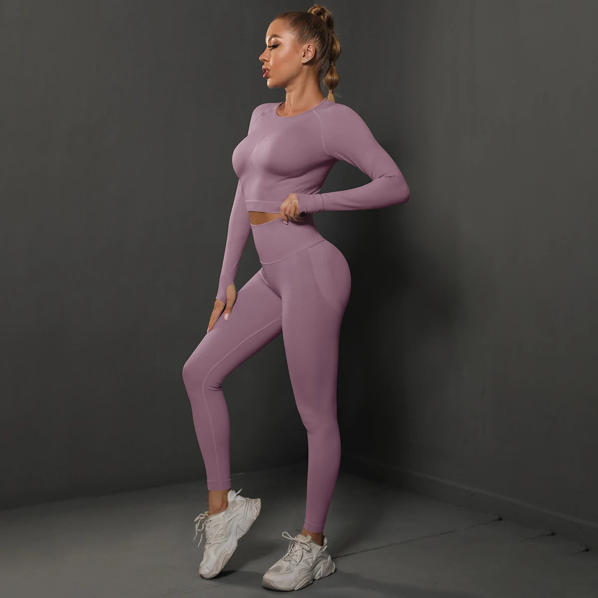 Träningsset- topp med tights