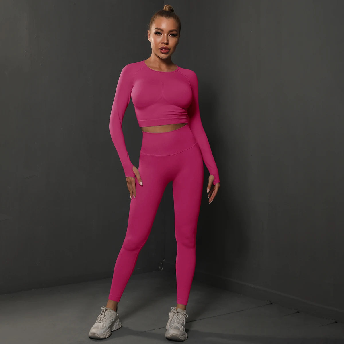 Träningsset- topp med tights