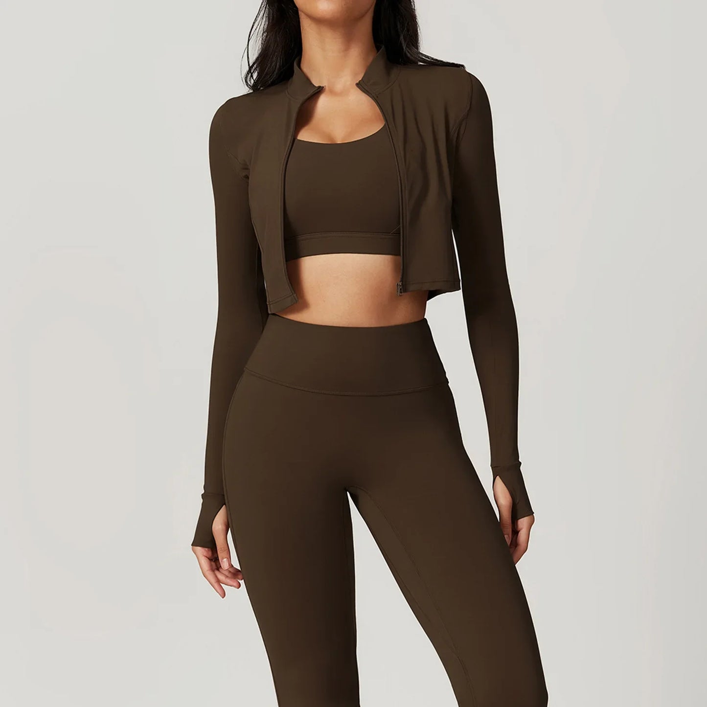 3 Piece träningsset - med tights eller shorts