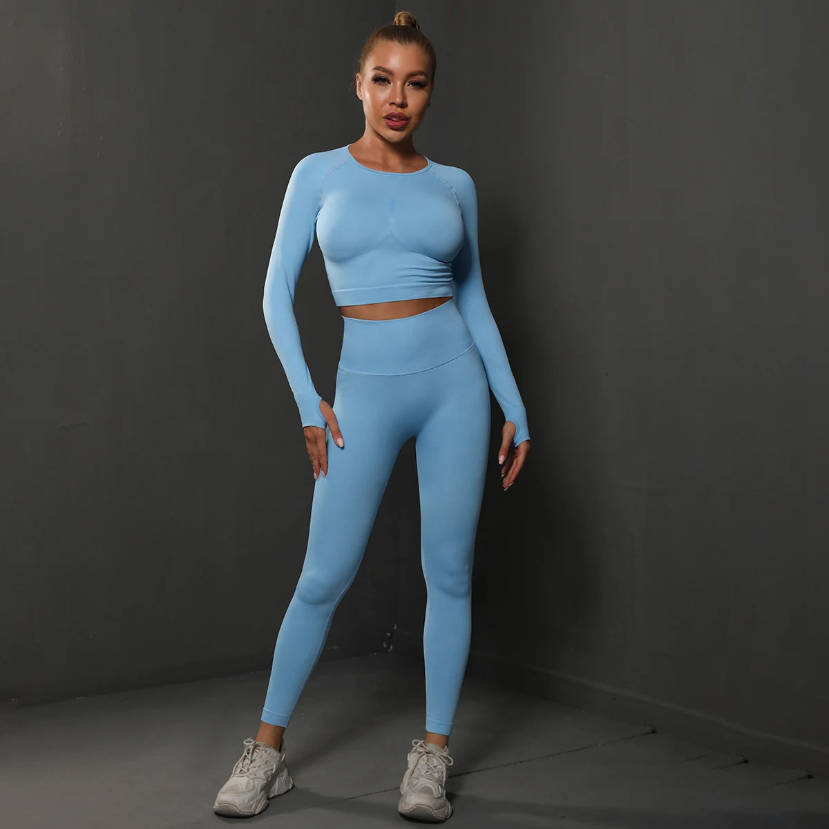 Träningsset- topp med tights