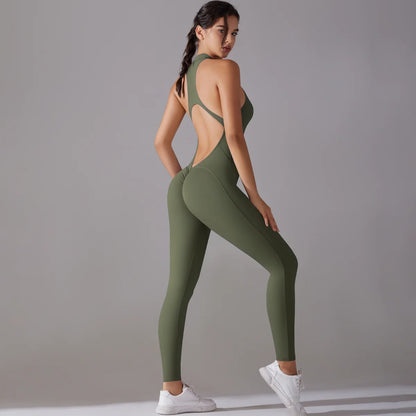 Tummy Control Butt Lifting Spanx Effekt- Jumpsuit