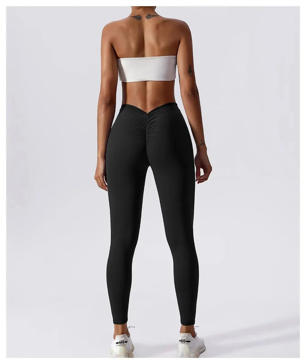 Bum scrunch tights - Rumplyftande effekt