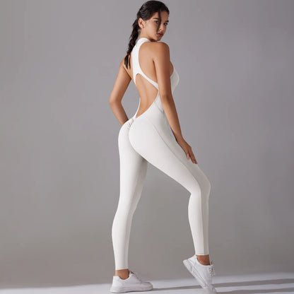 Tummy Control Butt Lifting Spanx Effekt- Jumpsuit