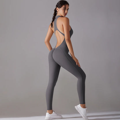 Tummy Control Butt Lifting Spanx Effekt- Jumpsuit