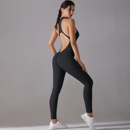 Tummy Control Butt Lifting Spanx Effekt- Jumpsuit