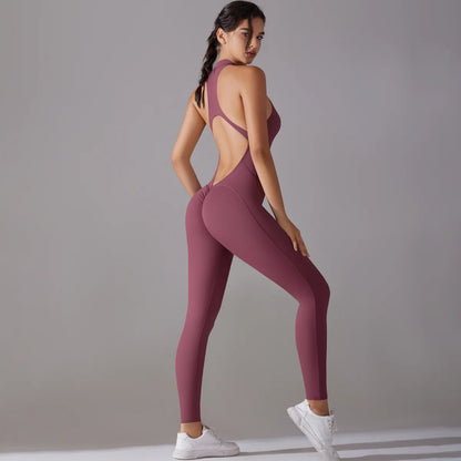 Tummy Control Butt Lifting Spanx Effekt- Jumpsuit