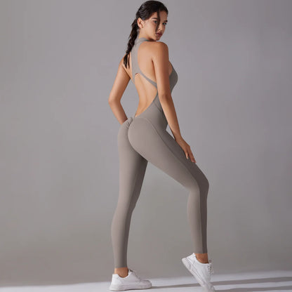 Tummy Control Butt Lifting Spanx Effekt- Jumpsuit