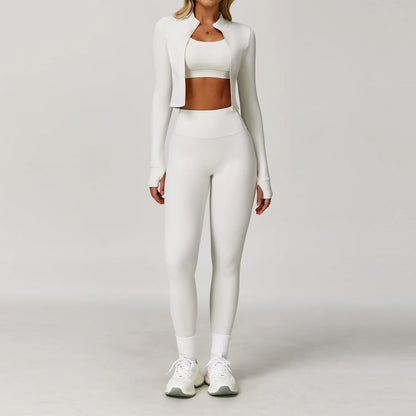 3 Piece träningsset - med tights eller shorts