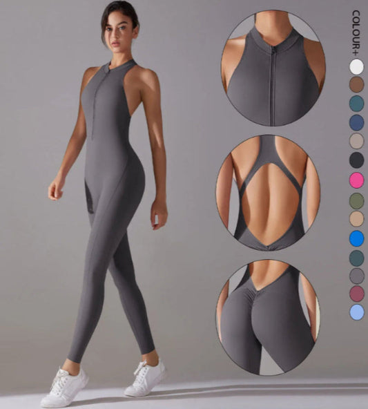 Tummy Control Butt Lifting Spanx Jumpsuit